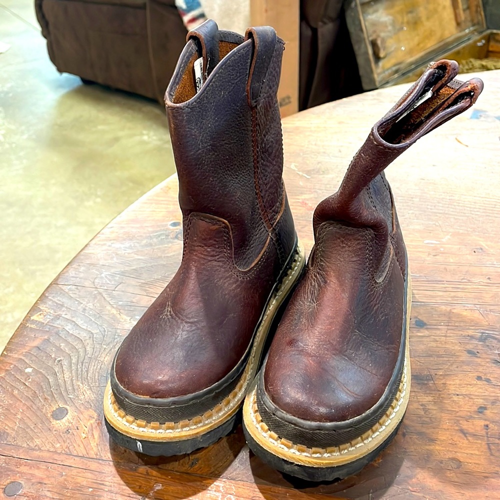 Boys Georgia Wellington Boot